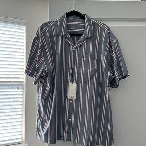 Abercrombie Relaxed Fit Short Sleeve Button Down